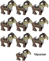 10pcs Lord Of The Rings The Hobbit Azog Horned Sheep Moung Riding Minifigures - £18.79 GBP