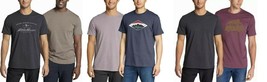 Eddie Bauer Men's  Ultra Soft Graphic & Crew T-Shirts ,  1 or 2-Pack - $10.99