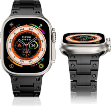 Metal Apple Watch Band Stainless Steel Strap Iwatch Ultra 9 8 7 SE 6 5 4... - $17.85+
