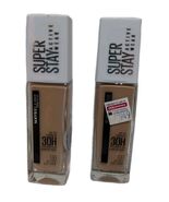 2x Maybelline Super Stay Foundation, Buff Beige 130, 1 fl oz Ea NOS - $270.46 MXN