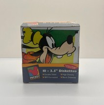 NEW Mickey Unlimited - 10 - 3.5” Diskettes - Incudes 5 Designs - Double ... - $14.85