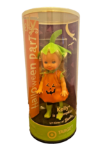 Doll Kelly Barbie Little Sister Halloween Party Pumpkin Target NIP 2002 Mattel - £11.59 GBP