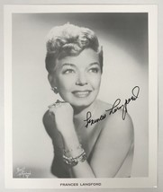 Frances Langford (d. 2005) Signed Autographed Glossy 8x10 Photo - £31.46 GBP