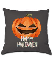 smile pumpkins happy halloween (Cover and Pillow Included) - £17.25 GBP