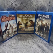 The Hangover 1,2,3 (Blu-ray Disc, 2013) Lot Of 3 - £7.63 GBP