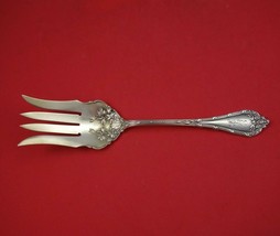 Madame Royale by Durgin Sterling Silver Salad Serving Fork 9 1/8&quot; Antique - £147.84 GBP