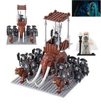 LOTR Saruman &amp; Uruks Orc War Mammoth Legion Army Set A 15 Minifigure Toys - £34.32 GBP