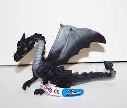 Black Winged Dragon Plastic PVC Figure 2006 Bullyland NEW UNUSED with Tags - £7.76 GBP