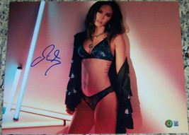 Super Hot! Megan Fox Signed Autographed 11x14 Photo Beckett Bas Witnessed! - £85.25 GBP
