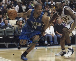 Jameer Nelson Signed 8x10 Photo Magic - £15.78 GBP
