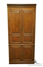 ETHAN ALLEN Canterbury Oak Rustic Americana 36&quot; Media Cabinet Armoire 28-9302... - £645.47 GBP