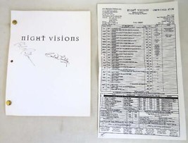 2000 NIGHT VISIONS Shooting Script Signed By Bill Pullman &amp; Carl Lumbly ... - £58.39 GBP