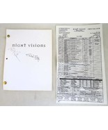2000 NIGHT VISIONS Shooting Script Signed By Bill Pullman &amp; Carl Lumbly ... - $1,413.49 MXN
