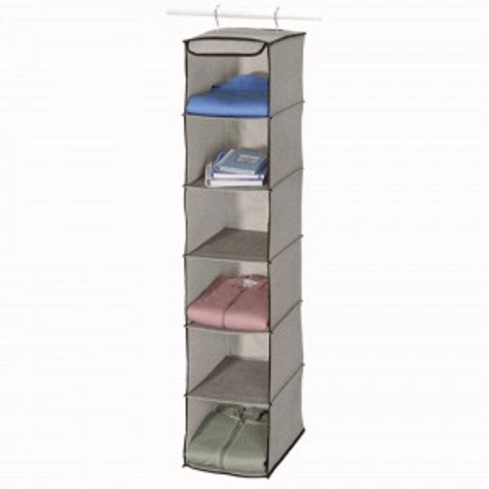 Only Hangers Linen Six Shelf Organizer - $17.39