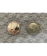 1967 Kennedy Half Dollar ~ Gem Proof Mirrored Surfaces 40% silver + 1968D Half - $15.98
