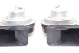 06-11 BMW E90 E92 HORNS HIGH & LOW TONE HORN PAIR E6087 image 5