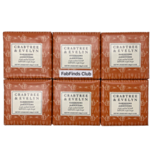 Crabtree &amp; Evelyn Gardeners Bar Soap Triple Milled 21oz (6x3.5oz) 6pc set - £26.07 GBP