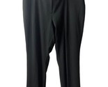 Rafaella Curvy Women&#39;s Black Plus Size 16 Career Server Pants Classic Sl... - $24.15