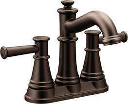 Moen 6401ORB Belfield Two-Handle Centerset Bathroom Faucet Oil Rubbed Bronze - £219.16 GBP