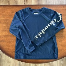 Columbia PFF Sun Shirt Long Sleeve Blue Youth XXS 4/5  - $12.73