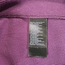 The North Face CAG0 Women’s Purple Full Zip Fleece Pockets Jacket Size Small image 5