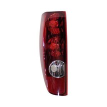 Tail Light Brake Lamp For 2004-2012 GMC Canyon Left Side Halogen Red Clear Lens - £66.04 GBP