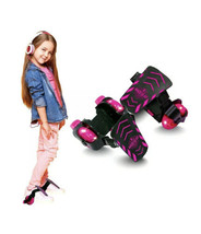 Local Pickup New Madd Gear Rollers Light Up Heel Roller Skates Pink - $19.94