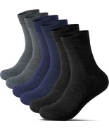Begrily Super Soft Men&#39;s Dress Socks Cotton Classic Lightweight 6 Pack 1... - €11,61 EUR