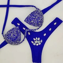 Womens Luxury Rhinestone Bikini Set. - $72.99+