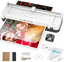 13-Inch A3 Laminator With 40 Pieces Of Laminating Sheets;, Or School Use. - $68.98