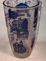 Vintage Hazel Atlas Tourist Massachusetts Souvenir 6 Inch Drinking Glass... - $14.99