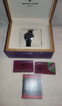 Brillier Swiss-Quartz Diamond Watch new - $358.67