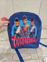 Vintage collectable Thunderbirds Gerry Anderson Backpack Bookbag 1990s - $381.30 MXN