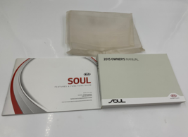 2015 Kia Soul Owners Manual Handbook Set OEM N01B10006 - £32.36 GBP