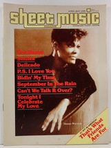 Sheet Music Magazine April/May 1986 Standard Piano/Guitar - $4.25