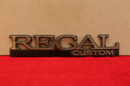 1990-1994 Buick ‘Regal Custom’ Chrome Plastic Quarter Panel Emblem OEM - £5.26 GBP