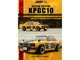 Nissan Skyline 2000 GT-R (KPGC10) RHD (Right Hand Drive) #23 Yellow with Black S - £22.07 GBP