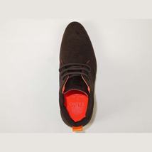 Mens Tayno Modern Chukka Boot Micro Suede Soft Comfortable Cushion Troupe Brown image 8