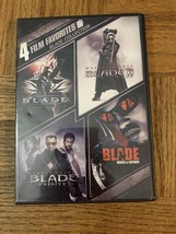 4 Films Blade Blade 2 Blade Trinity Blade House Of Chthon DVD - £9.34 GBP