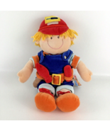 Russ Berrie Zippity Doll Handyman Woody 16&quot; Plush Stuffed Learning Activ... - $51.03 CAD