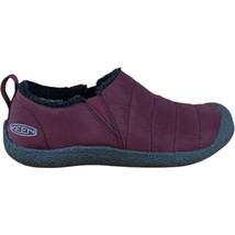KEEN Howser II Burgundy Womens Nylon Faux Fur Lined Slip On Shoes 6 1015... - $55.44