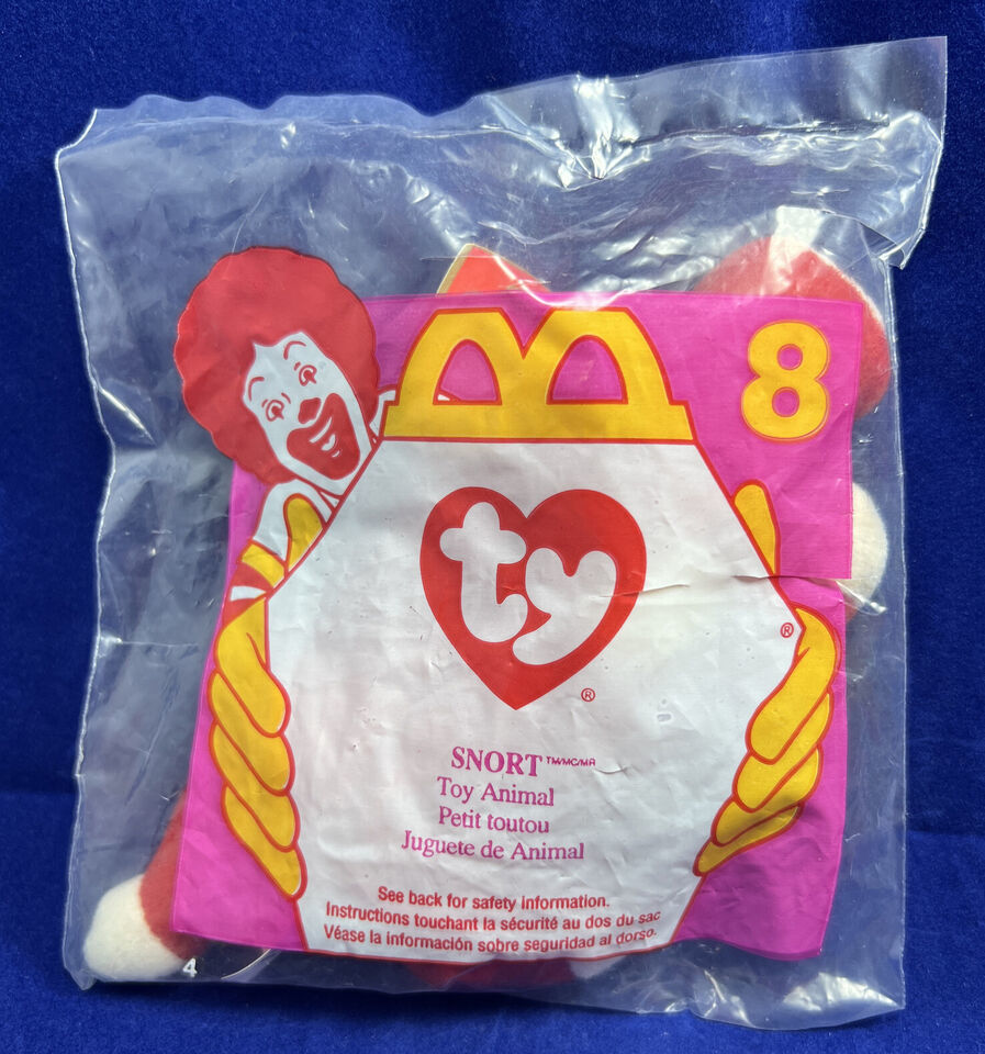 Ty Teenie Beanie Babies - SNORT (McDonald's #8 1993/1996) - $9.39