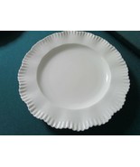 COALPORT ENGLAND MID CENTURY PLATTER WHITE RIBBED BORDERS 12&quot; - $124.73