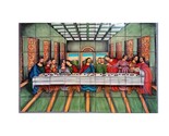 Mexican Talavera Mural HQ - La última Cena - - $399.00