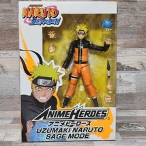Naruto Anime Heroes Uzumaki Naruto Sage Mode Action Figure Bandai - $19.79