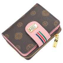   Short Zipper&amp; Hasp Card Wallet Women Vintage Small Ladies Leather Wallets Clas - £14.94 GBP