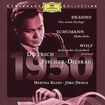 Dietrich Fischer-Dieskau : Brahms/Schumann/Wolf: Lieder -Dietrich F CD Pre-Owned - £11.35 GBP