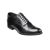 00012, Stacy Adams Leather Shoes Madison Lace Up Cap Toe All colors image 3