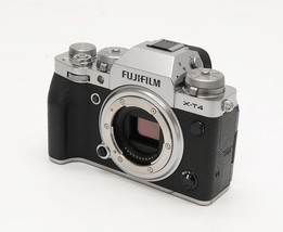 Fujifilm X-T4 26.1MP Mirrorless Digital Camera - Silver (Body Only) image 2