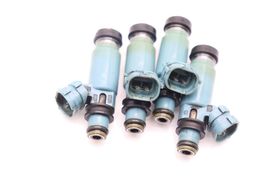 02-05 SUBARU IMPREZA WRX FUEL INJECTORS SET OF 4 E0026 image 6
